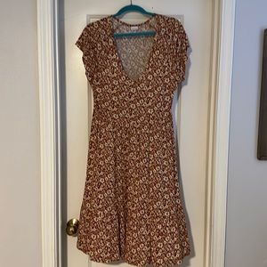 Lascana empire waist floral print dress never worn